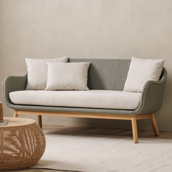 Vincent Sheppard Alex 3 driezit clubzetel chauffeuse armzetels salons zitbanken divans canapés sofas Natuur eiken Hout frame 