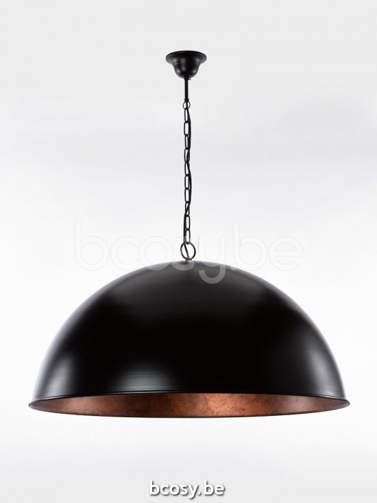 Marckdael pendel Loft Marckdael 3164-S1-BLACKCOP 3164-S1-BLACK-COP 3164-S1-BLACK-COPPER Vintage zwart-koper pendel H 40cm VVD VDV Verlichtin.