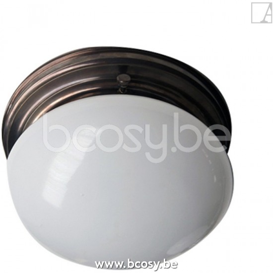Authentage BNW001P25 BAINWAT Plafondlamp licht E27 Bronze Authentage Plafondlamp licht verlichting.