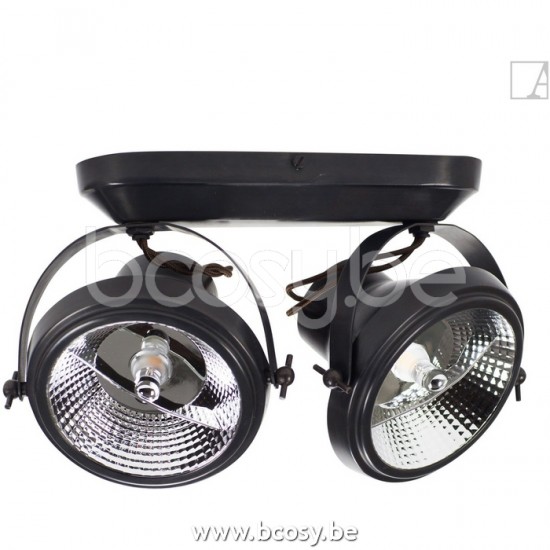 Authentage COU0L2O02 COUPETTE opbouwspot GU10 Bronze Authentage Opbouwspots.