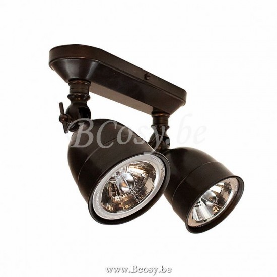 Authentage POI002O02 POIRE opbouwspot BA15d Bronze Authentage Opbouwspots.