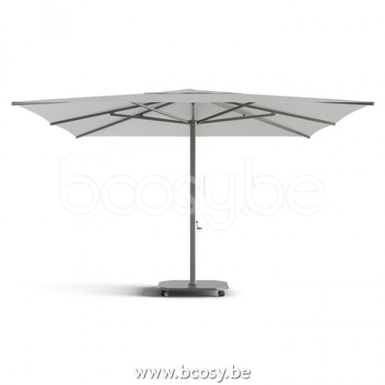 Jardinico JCP201 400x400 Square Centerpost Parasol Pole Charcoal Canopy Mooncrest Sunbrella Plus Marine.