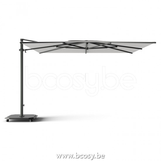 Jardinico JCP401 370x370 Square Cantilever Parasol Pole Black Canopy Mooncrest Sunbrella Plus Marine.
