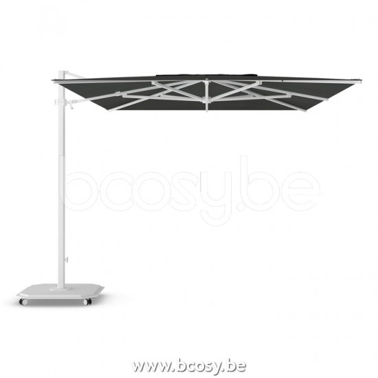 Jardinico JCP402 300x425 Rectangular Cantilever Parasol Pole White Canopy Pitch Sunbrella Plus Marine.