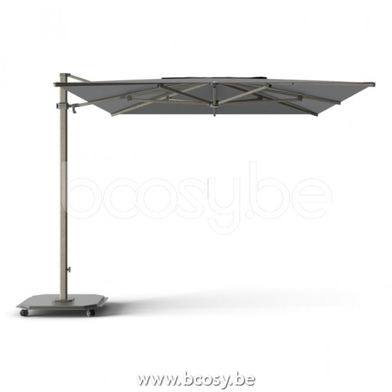 Jardinico JCP402 300x425 Rectangular Cantilever Parasol Pole Cappuccino Canopy Onyx Sunbrella Plus Marine.