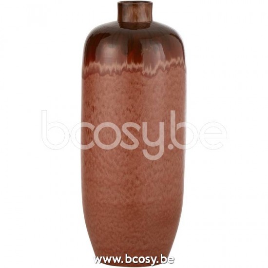 J Line Jline Vase Aline Ceramic Red L