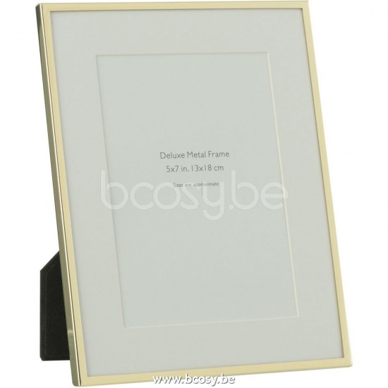 J Line Jline Jolipa 27388 Fotokader Passe Partout Fjne Boord 13X18 Metaal Goud Medium
