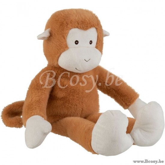J Line Jline Ape Plush Brown Large plush monkeys