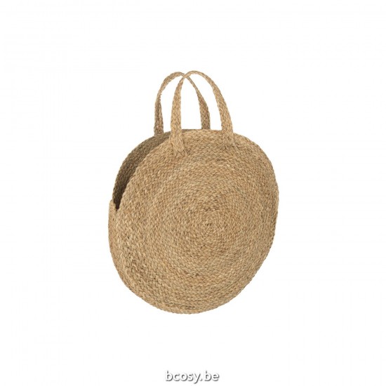 J Line sacs de plage Jolipa Sac Rond Rotin Naturel.