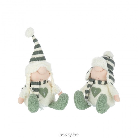 Jline 35479 Figuren Figurines Figurines Figuren Figuritas Sculture DECORATIE Winter Kerst.