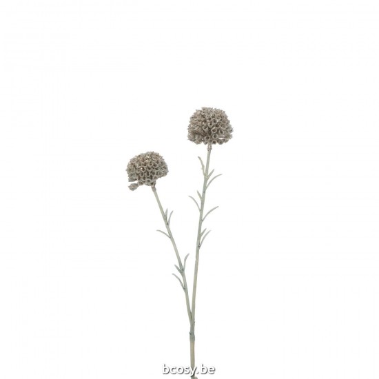 Jline Tak Marigold 2 Bloemen Glitters Plastiek Licht Groen.