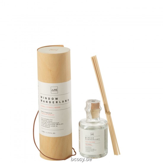 Jline Verspreider Rond Window Wanderland Transparant S.