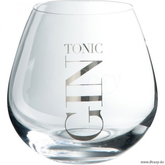 Jline gin tonic glazen j line set van 6