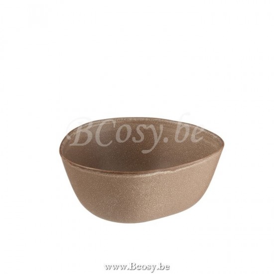 J Line Jline Kom Louise Keramiek Cognac Large