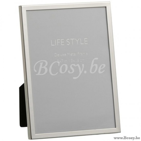 cadre cadres photo Jolipa Jline Cadre Photo Bord Fin 13X18 Metal Argent Medium