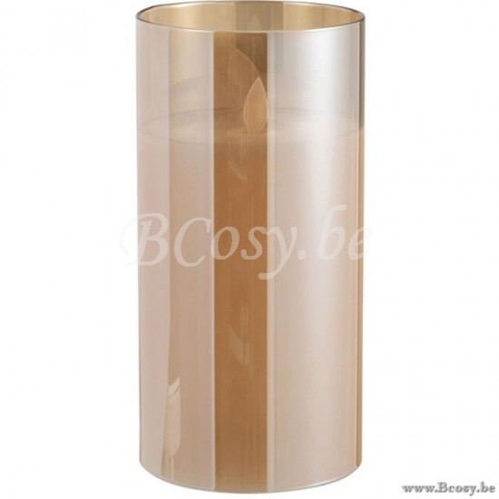 J Line Jline Ledlampe Glänzend Glas Gold Medium Lampenfusse Mit Schirmen Tischlampen Tischleuchten Innenleuchten