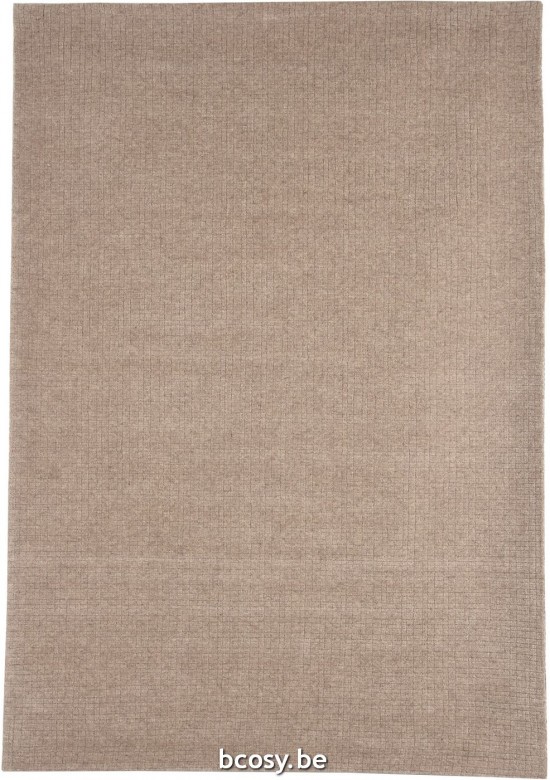 LABEL 51 Tapis Wolly Taupe Laine.