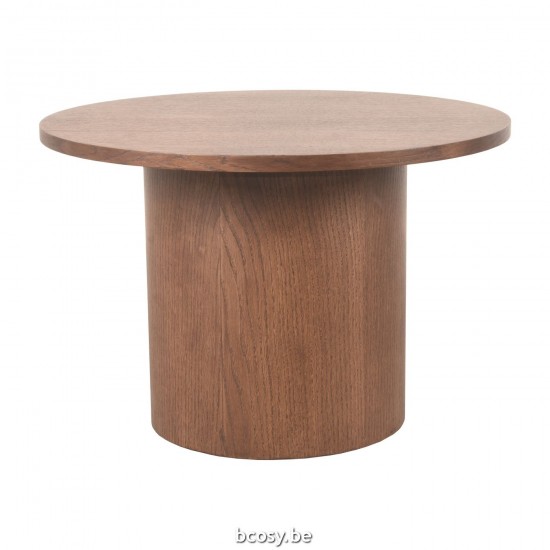 LABEL51 Coffee table Oliva Walnut Oak 60 cm.