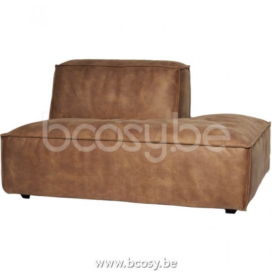Lifestyle94 Home collection VERONA OTTOMAN R MERSEY TAUPE 3 B104/H75/D138