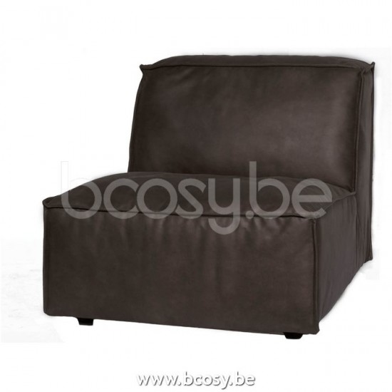 Lifestyle94 Home collection VERONA 1 SEAT NO ARMS MERSEY GREY 2 B94/H75/D104