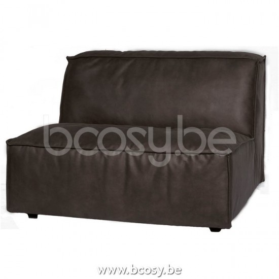 Lifestyle94 Home collection VERONA 1,5 SEAT NO ARMS MERSEY GREY 2 B104/H75/D104
