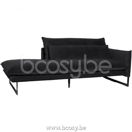 Lifestyle94 Home collection MILAN DAYBED R SEVEN ANTHRACITE 67 B215/H88/D100