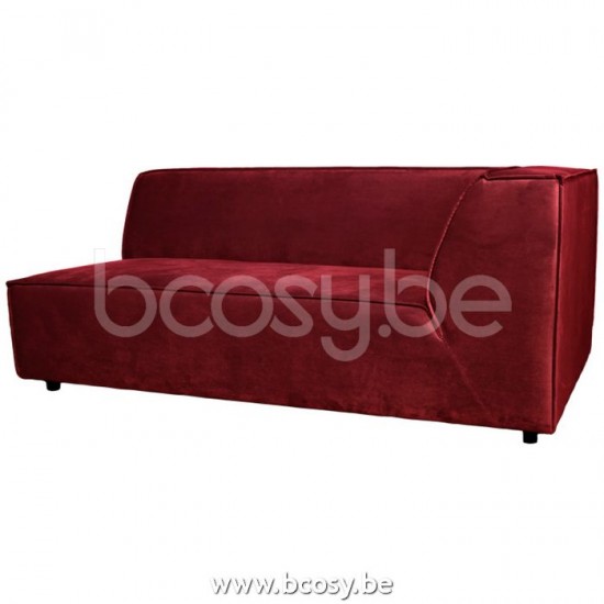 Lifestyle94 Home collection BELLARIA 2,5 SEAT ARM R SEVEN SCARLET 141 B173/H73/D95