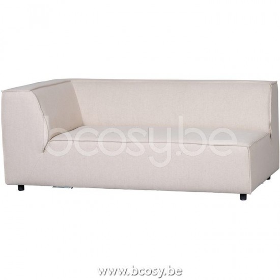 Lifestyle94 Home collection BELLARIA 2,5 SEAT ARM L MONFORT NATURAL 916 B173/H73/D95