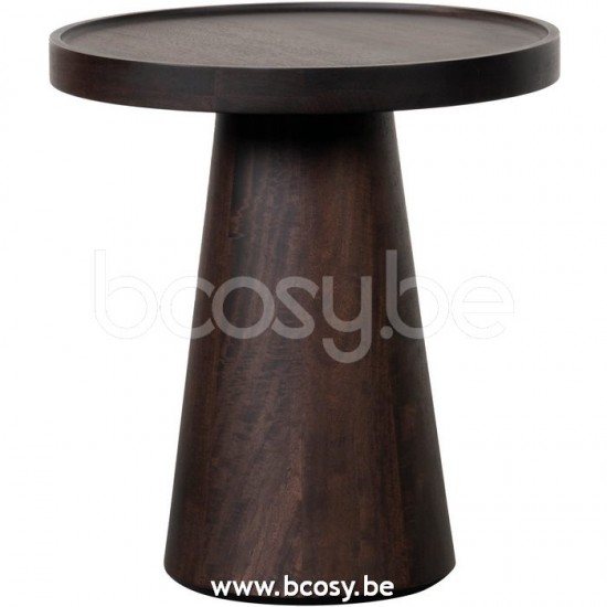 Lifestyle94 Home collection DURHAM COFFEE TABLE WALNUT Ø 46xH 50 CM