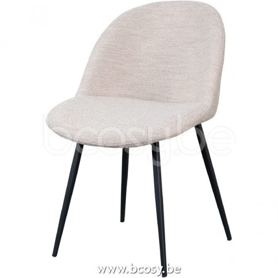 Lifestyle CHAISE DE SALLE À MANGER CARRINGTON ALPINE SABLE