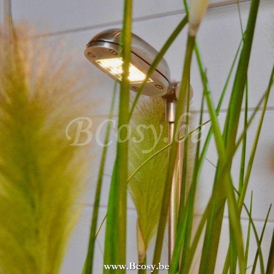 Authentage CHA1L1B75 Authentage CHARMOND Bollard Post light Br. nickel Authentage Outdoor Garden Lampposts Lichting.