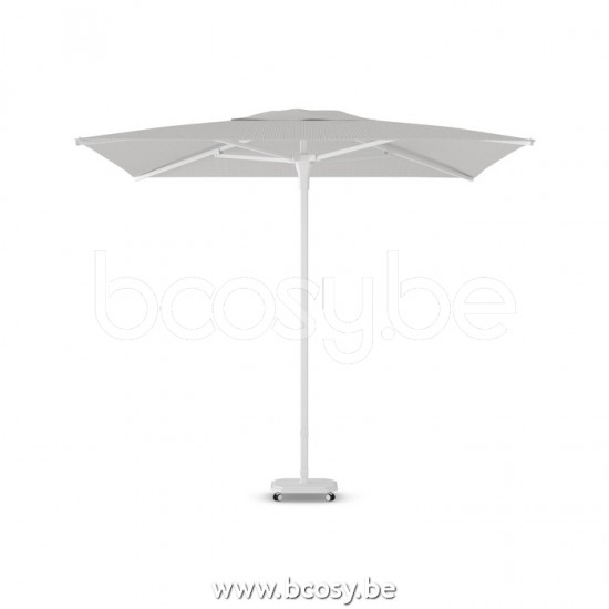 Jardinico JCP102 230x230 Quadratischer Ampelschirm Weisser Mast Stoff Mooncrest Sunbrella Plus Marine.