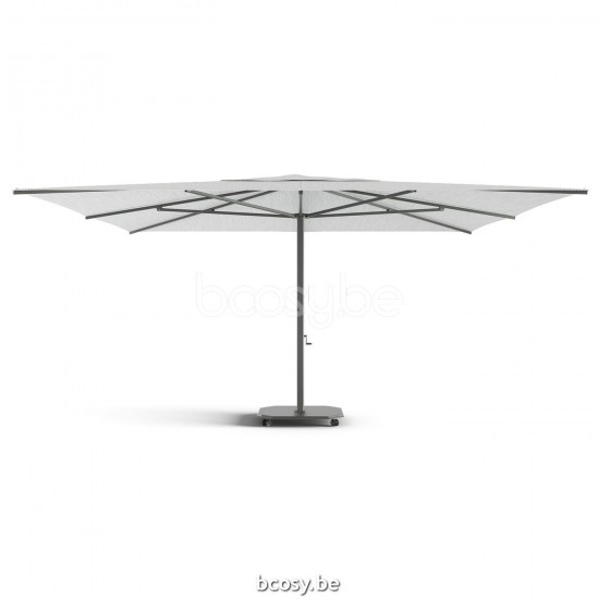 Jardinico JCP202 500x500 Quadratischer Ampelschirm Anthrazit Mast Stoff Ice Sunbrella Plus Marine.