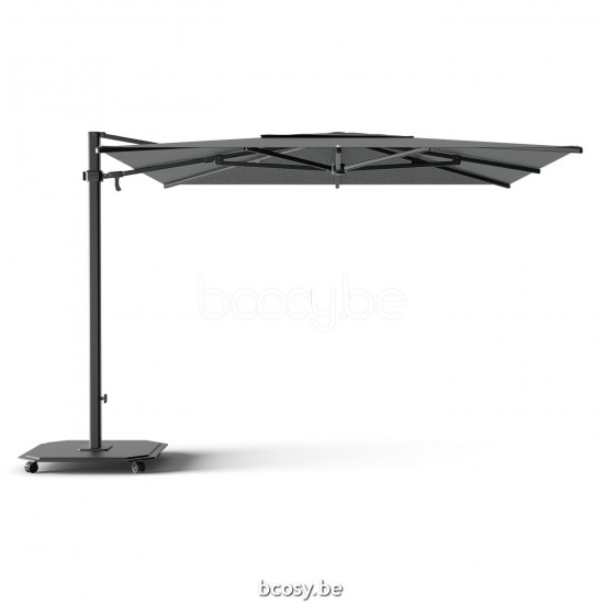 Jardinico JCP301 300x300 Parasol Deporté Mât Noir Toile Onyx Sunbrella Plus Marine.