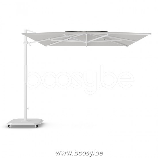 Jardinico JCP402 300x425 Rechteckiger Freiarmschirm Weisser Mast Stoff Mooncrest Sunbrella Plus Marine.