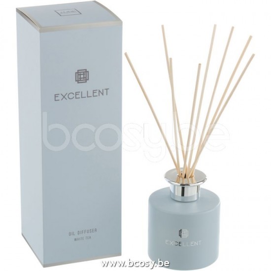 sprays parfums fleurs Jolipa J Line Jline Huile Parfumee Excellent Verre Bleu Clair