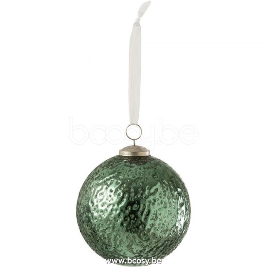 boules de noel Jolipa J Line Jline Boule De Noël Verre Vert Large