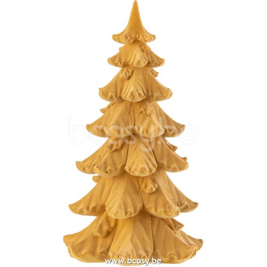 arbres sapins de noel sur pied Jolipa J Line Jline Sapin Poly Ocre Small