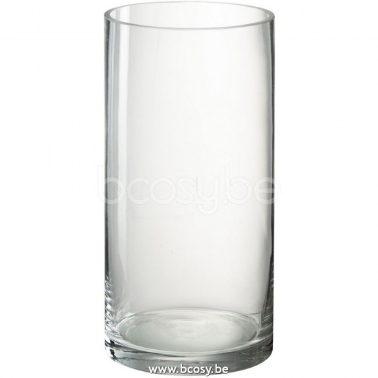 vases Jolipa J Line Jline Vase Cylindrique Vola Verre Transparent Large