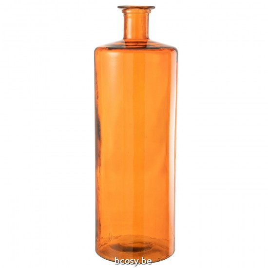 J Line Vase Wide Glass Orange Large large vases Tall vases High vases.