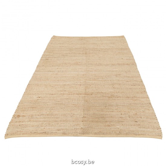J Line Carpet Mumbai Poly Natural White fabric.