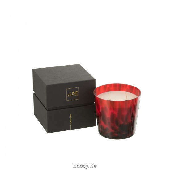Jline Vela Perfumada Noa Rojo Small 50H.