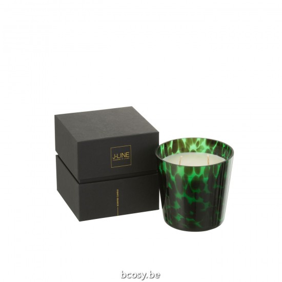 Jline Vela Perfumada Noa Verde Small 50H.