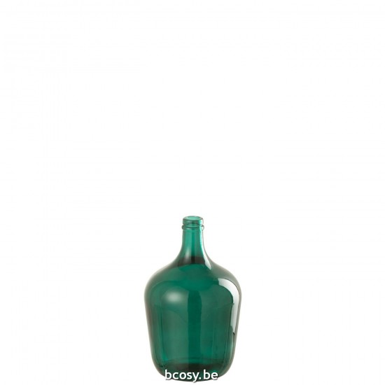 J Line Grands vases Grand vase Vases hauts Vase haut. Jolipa Vase Bouteille Verre Vert.