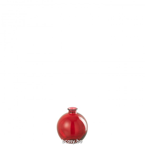 J Line Vase Ball Glass Red large vases Tall vases High vases.