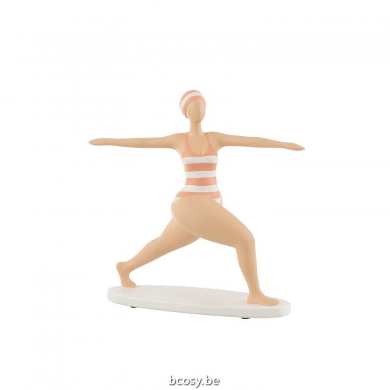 J Line Woman Yoga Stretch Poly Orange woman women.