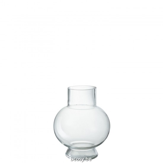 Jline Vaas Bol Glas Transparant Small.