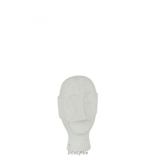 Jline Figuur Cement Wit Small.
