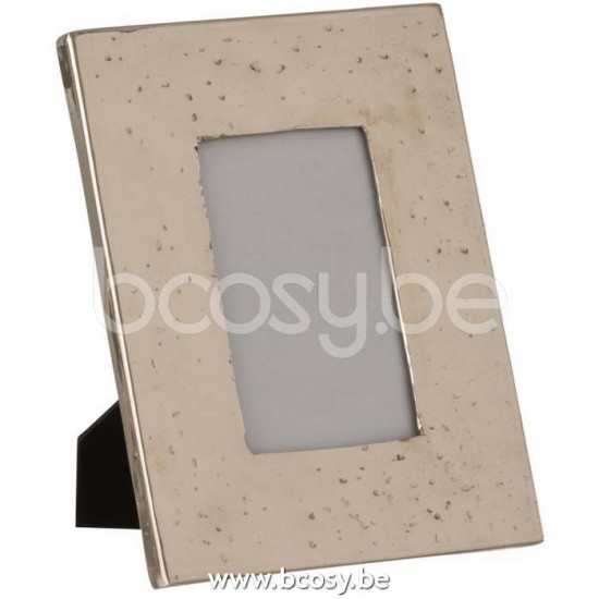 cadre cadres photo Jolipa Jline Cadre Photo Rectangulaire Irregulier Aluminium Verre Argent