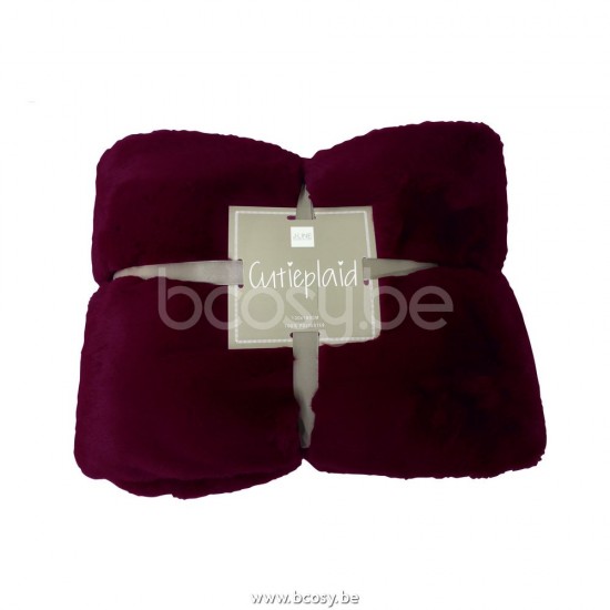 J Line Jline Plaid Cutie Poliestere Rosso Scuro Plaid Cutie Poliéster Rojo Oscuro